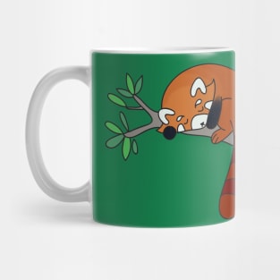 Red Panda Sleeping Mug